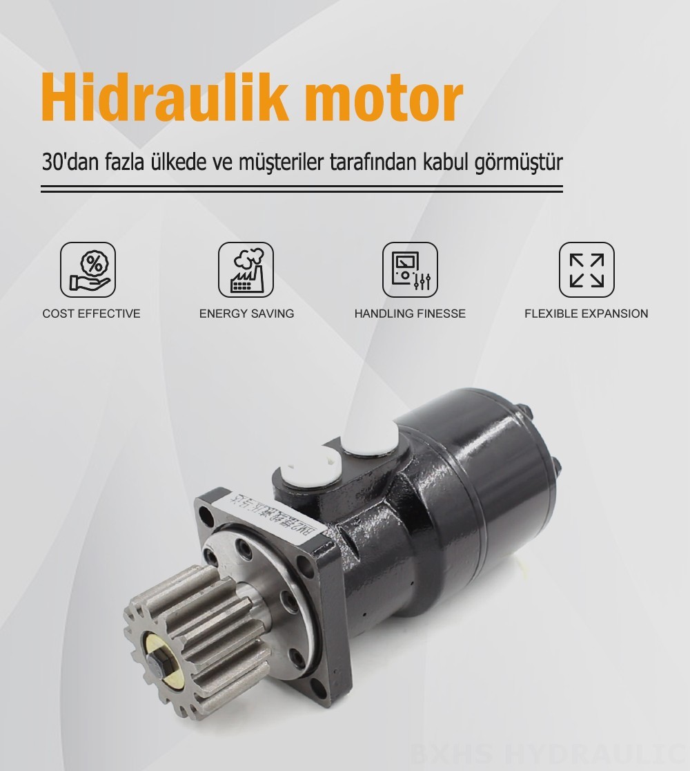 BMR_Sirküloid Hidrolik Motor-2 63 cc/r 53 L/dakika hidrolik motor